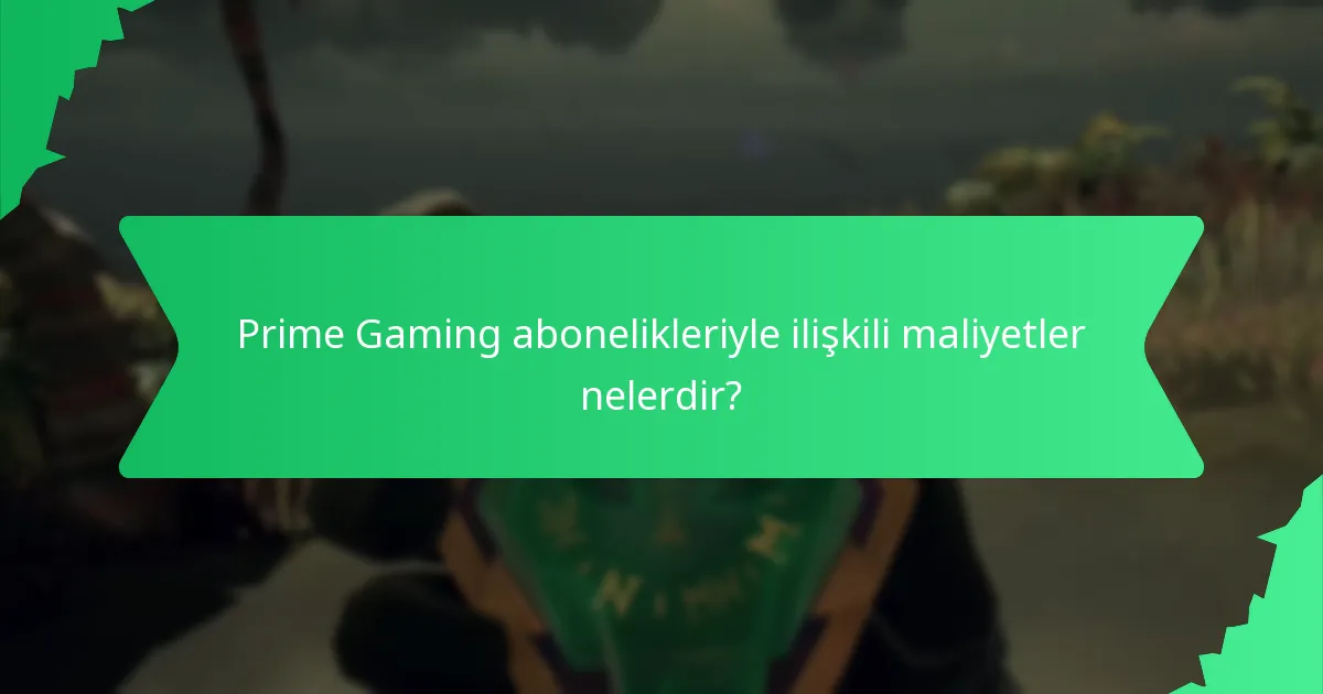 Prime Gaming aracılığıyla hangi temalı aksesuarlar talep edilebilir?