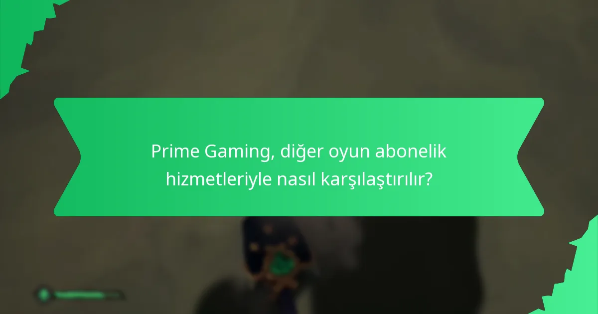 Prime Gaming’de hangi sınırlı süreli öğeler talep edilebilir?